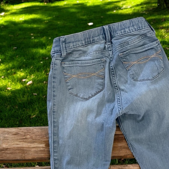 abercrombie kids pull on jean leggings size 11/12 girls slim cut - Picture 6 of 10